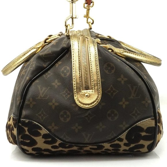 Auth Louis Vuitton Stephen Leopard Bag #4123L11 - Picture 15 of 15